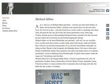 Tablet Screenshot of michaelalthen.de